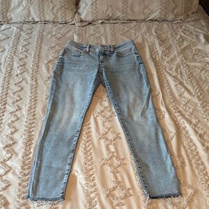Express Light Blue Skinny Jeans
